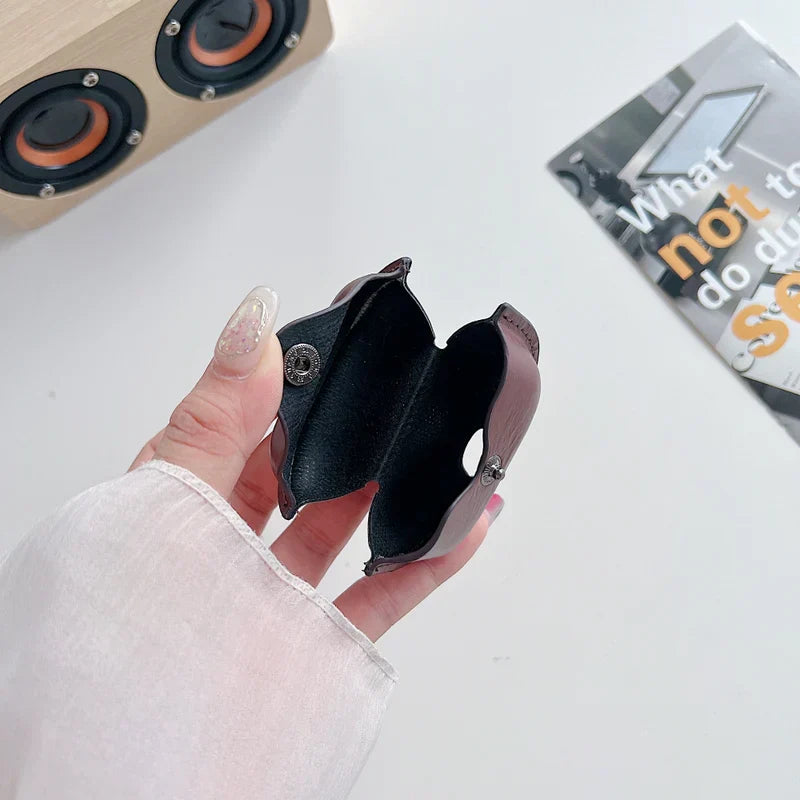 Leather Protective Waterproof Case for Airpods Pro