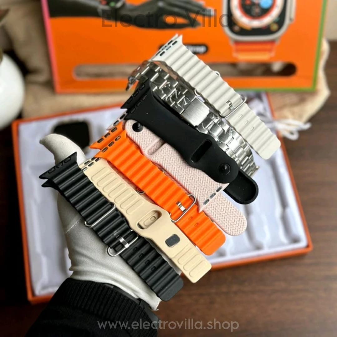 7 in 1 Strap Ultra 49MM Smartwatch Set