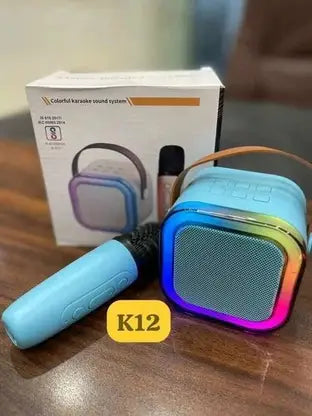 TECHEL K12 Mic Speaker Bluetooth LKJ20 56 WBluetooth Party Speaker  (Multicolor, 2.1 Channel)